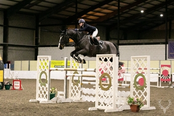 Millie Allen claims the Voltaire Design Under 25 British Championship Qualifier at Morris Equestrian Centre Ltd